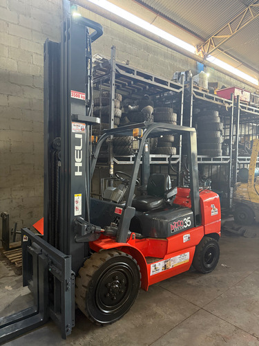Empilhadeira Helli Cpqd35 Ano 12 ! Triplex De 6,5 Mtrs