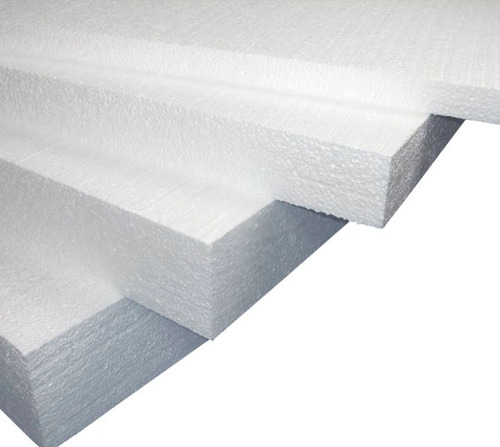 Placa De Poliestireno Blanco 122 X 61 X 5 Cm