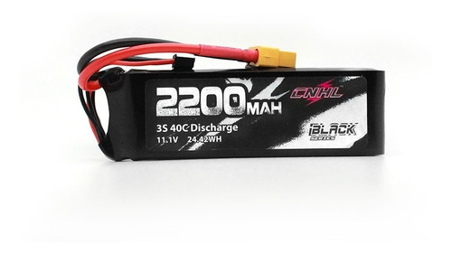 Bateria Lipo 2200mah 3s 11.1v 40c Cnhl Black Conector Xt60