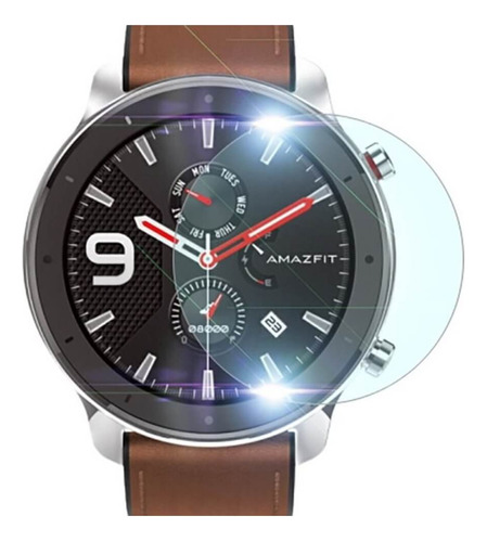 Película Vidro Compatível Samsung Galaxy Watch 4 42mm 02 Un