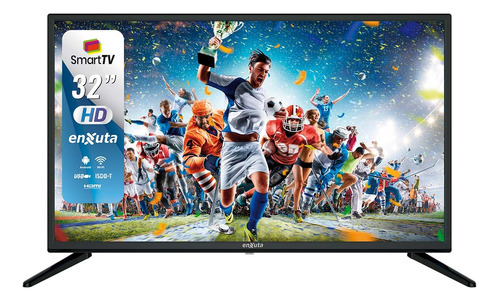 Smart Tv 32'' Enxuta Sint Digital Isdbt Android 7.0 Gtia Of