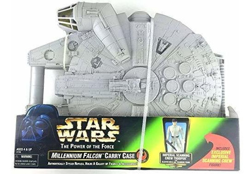 Star Wars Power Of The Force Millennium Falcon Carry Ae6mw