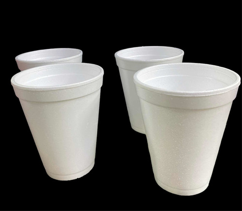 Vaso De Plumavit Para Café 240cc. Vaso Térmico 100 Unidades