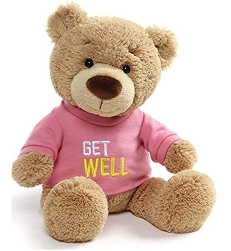 Gund Get Well - Camiseta Con Mensaje De Oso De Peluche De P