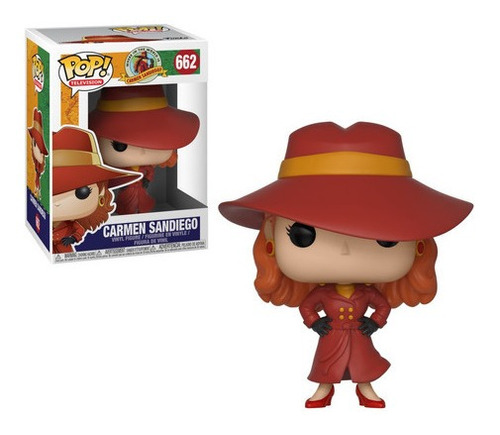 Funko Pop! Tv: Carmen Sandiego - Carmen Sandiego