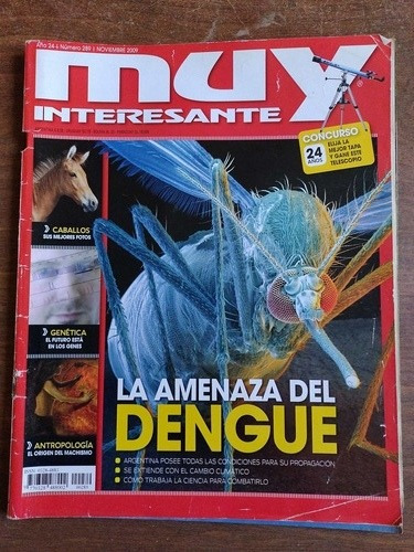 Revista Muy Interesante Año 24 #289 Noviembre 2009 Dengue