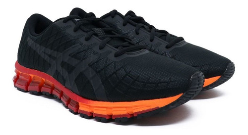 Tenis Asics Gel Quantum 180 4 Black/classic Red