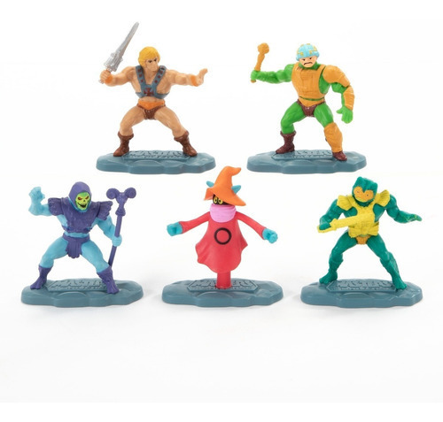 Figura De Acción Masters Of The Universe Mini Figuras 5pack 