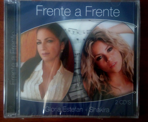 Shakira Y Gloria Estefan 2 Cds Frente A Frente Nuevo