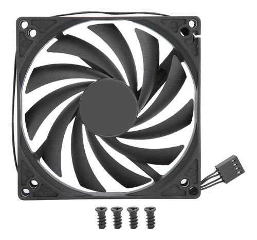 Ventilador De Radiador Pc Cooler Cpu De 12 V, Pwm, 4 Pines,