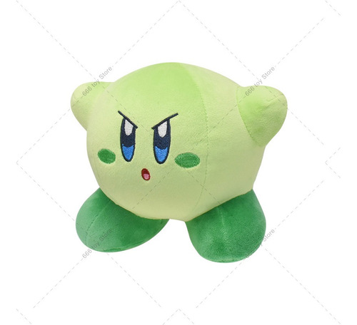 Pelúcia Personagem Kirby Verde Jogo De Videogame