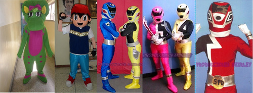 Imagen 1 de 10 de Muñecote, Venta Disfraz Baby Boo, Ash Poquemon, Power Ranger