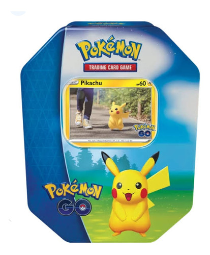 Pokémon Lata Pikachu Go En Inglés  Trading Card Games