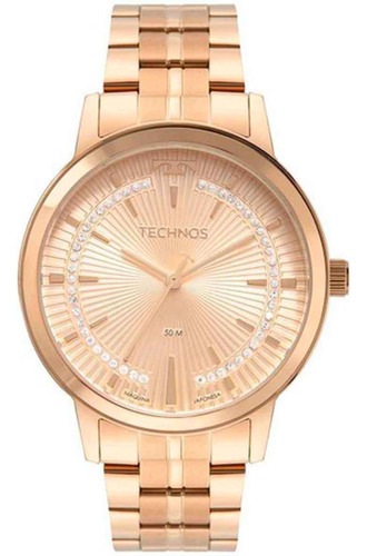 Relógio Feminino Technos 2036mms/1c Analógico Rose Gold