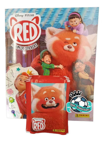 Álbum Red + 50 Sobres Disney Pixar (150 Estampas) Panini 