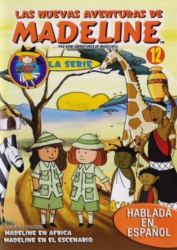Las Nuevas Aventuras De Madeline Volumen 12 Doce Dvd