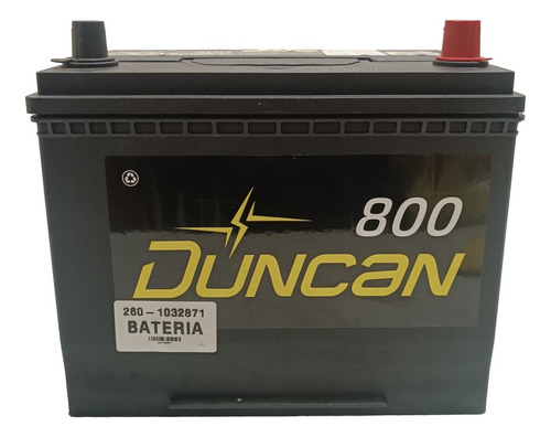 Bateria Duncan 800 Amp Grupo 24-r / Positivo Derecho (1  ...