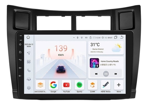 Estéreo Toyota Yaris 2005-2012 Android Carplay 2+32g Gps