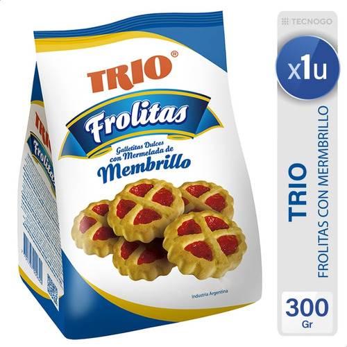 Galletitas Trio Frolitas Membrillo Mermelada - Mejor Precio