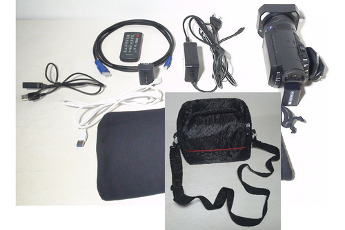 Filmadora Sony Hdr-cx900 Entrada Microfone Hdmi Limpa