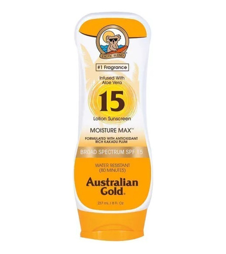 Protector Solar Spf 15 Australian Gold Loción 237ml