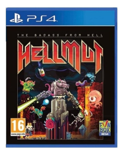 Jogo Hellmut: The Badass From Hell Ps4 Europeu Lacrado