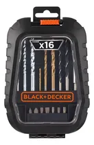 Comprar Jogo Brocas Bits Furar Parafusar Cu002F16pcs Black+ Decker A7186