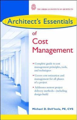 Libro Architect's Essentials Of Cost Management - Michael...