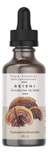 Extracto O Tintura De Reishi - Suplemento Alimenticio 30 Cc