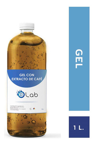  Gel Conductor Premium Extracto De Café Anti Celulitis Biolab Tipo de envase Botella Tipos de piel Mixta