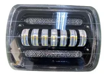 Comprar Faro Led 7 Rectangular Luz Alta\u002Fbaja Blanco\u002Fámbar 
