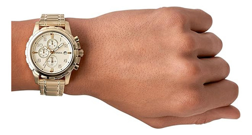 Fossil Dean Reloj Hombre 45mm Japones Cronografo Original
