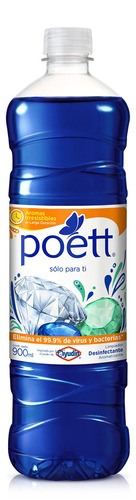 Poett Limpiador Liquido De Pisos Aroma Solo Para Ti X 900 Ml