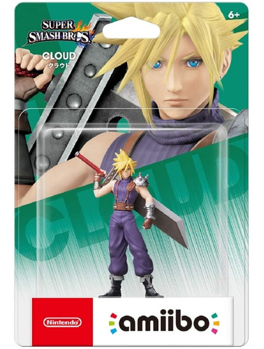 Cloud Strife Amiibo Super Smash Bros Nintendo Dakmor