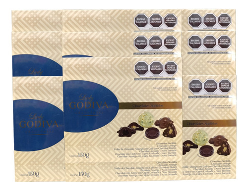 Chocolates 2 De 150g Envinado Amargo Café Blanco Cajeta Nuez