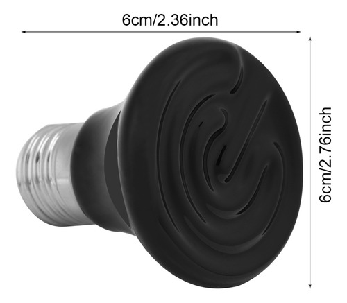 Lámpara De Calentador De Cerámica Infrarroja De 50-100w