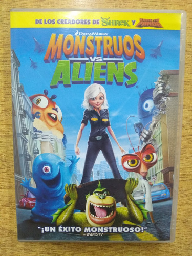 Monstruos Vs Aliens  Clasicos Disney Dvd Original 
