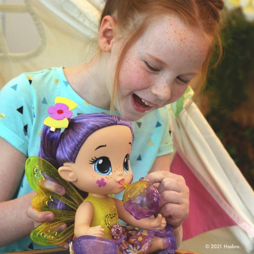 Boneca Baby Alive Glo Pixies Siena Sparkle - F2593 - Hasbro