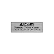 Comprar Pack 4 Placas Identificación Para Casco Personalizado 7*2.5