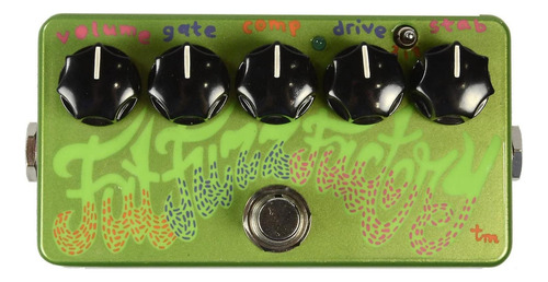 Zvex Fat Fuzz Factory Pintada A Mano