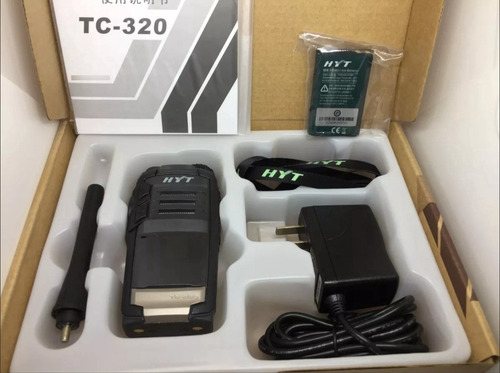 3 Radios Hytera Tc320 Uhf2 450-470 Mhz Novos