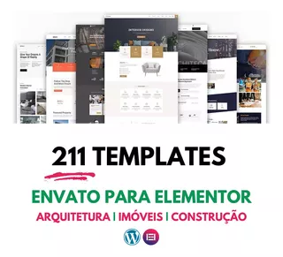 211 Templates Wordpress E Elementor Para Arquitetura
