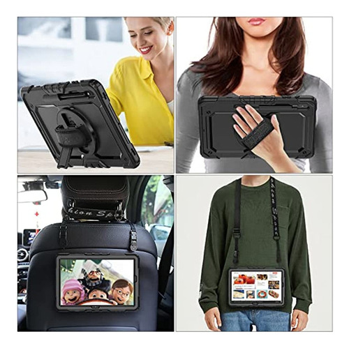 Capa Survivor Alça Protetor Tela Para Samsung Galaxy Tab S8