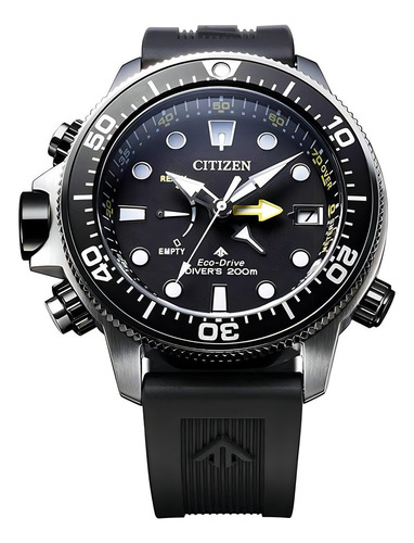 Relógio Citizen Aqualand Promaster Black BN2036-14E TZ31141D Eco Drive