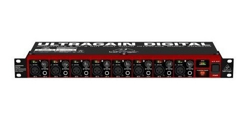Imagen 5 de 5 de Behringer Ultragain Digital Ada8200- Envío Gratis