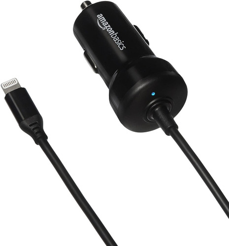 Cargador De Auto - Amazon 12w - Con Cable Lightning iPhone