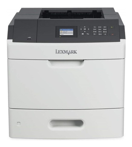 Impressora função única Lexmark MS811dn branca e cinza 110V - 127V