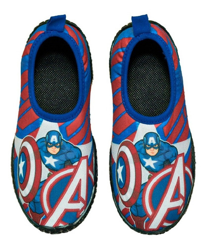 Zapato Acuatico Sandalia Agua Infantil Disney Marvel Capitan
