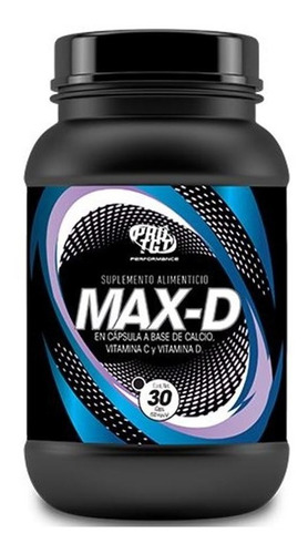 Vitamina D3 Max-d 30 Caps Calcio Y Vitamina C Protgt Huesos
