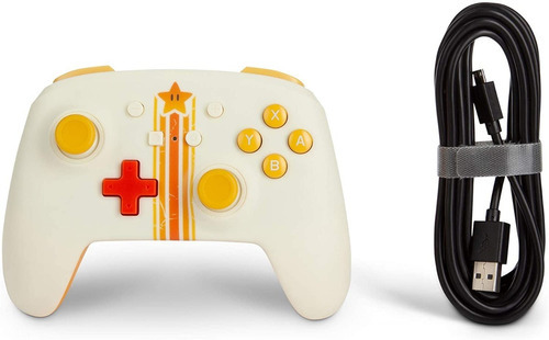 Control Alambrico Super Mario Estrella Nintendo Switch Color Amarillo